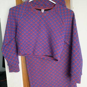 American apparel matching set